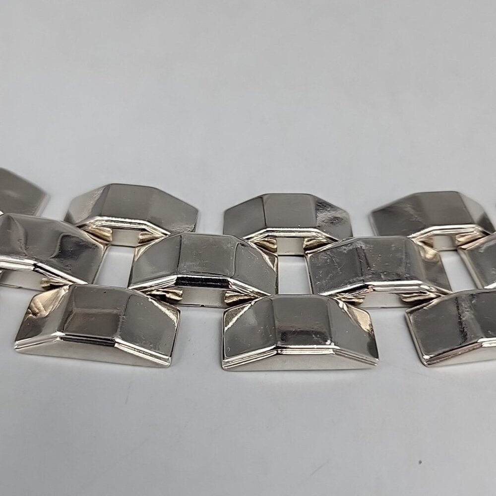 Vintage Silver Women's Chain Belt Adjustable